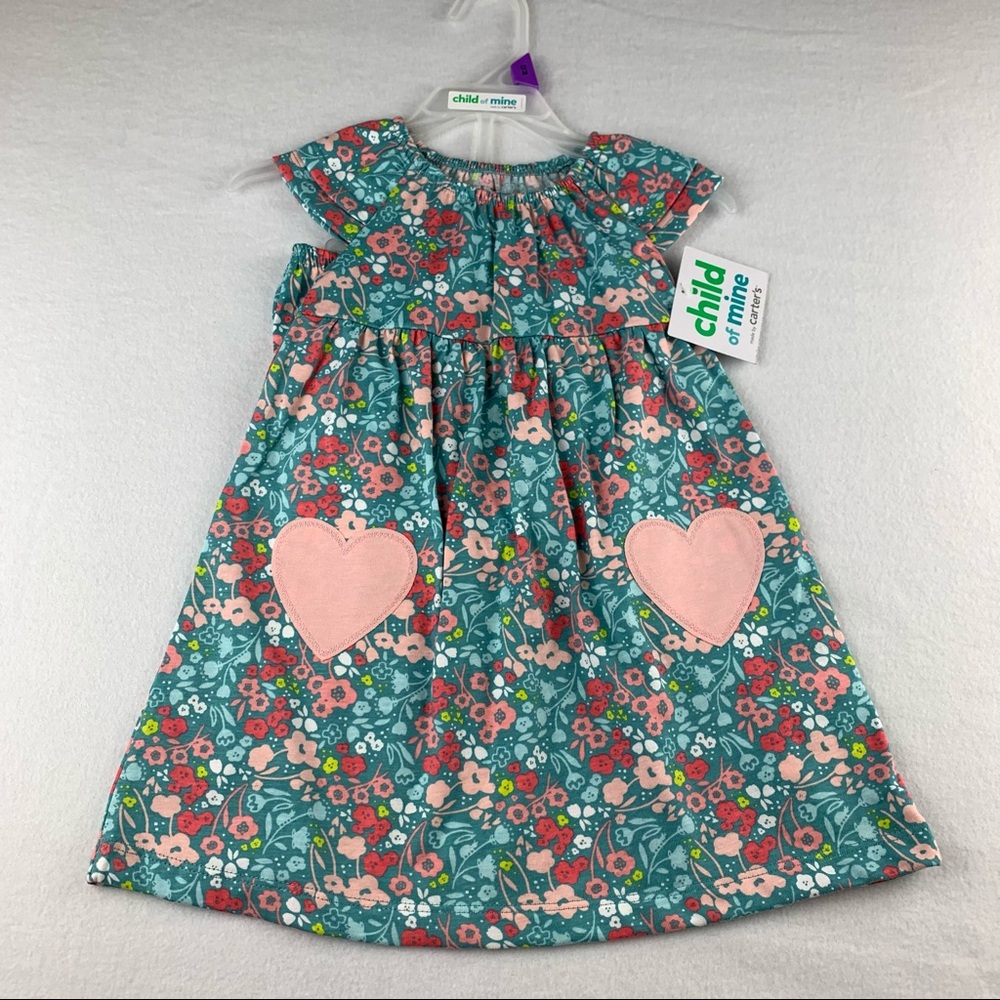 Carter’s Child of Mine Floral Bodysuit Dress Baby